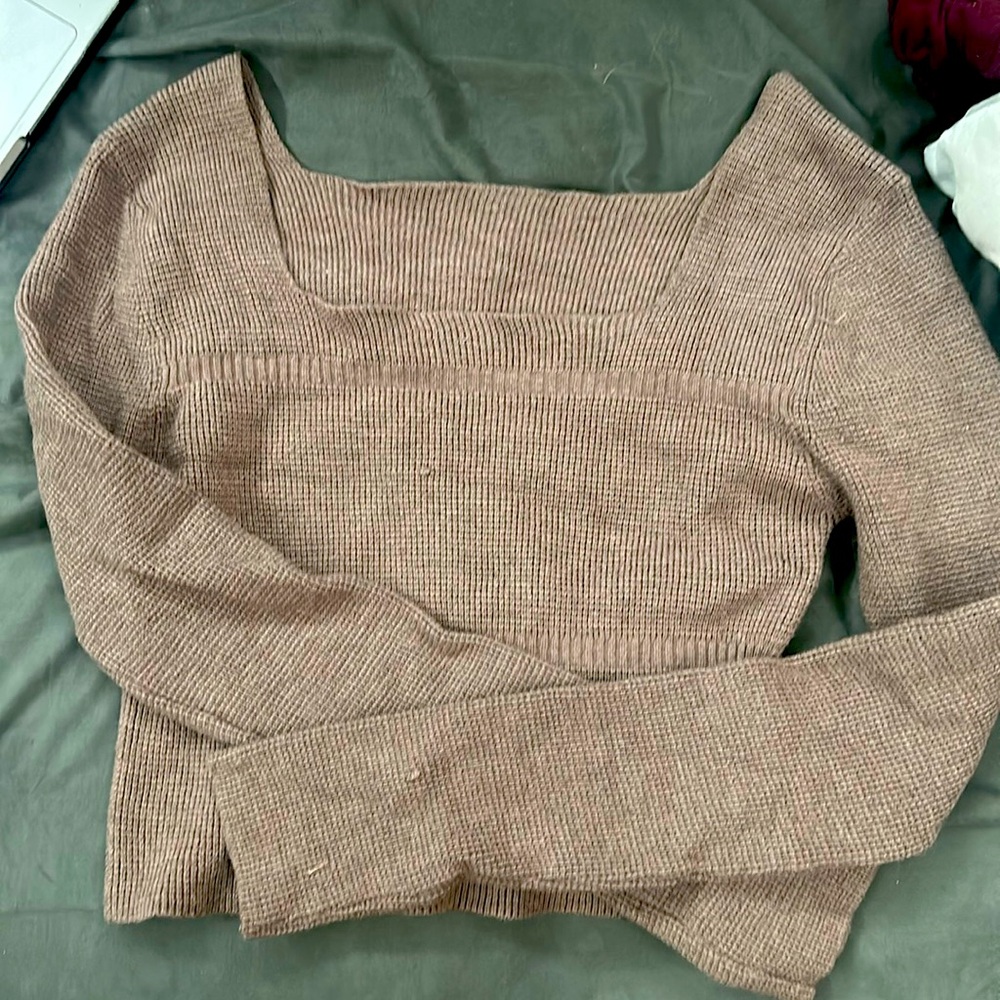 Cropped Long threaded sleeve